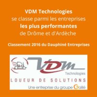 VDM Technologies dans le top classement